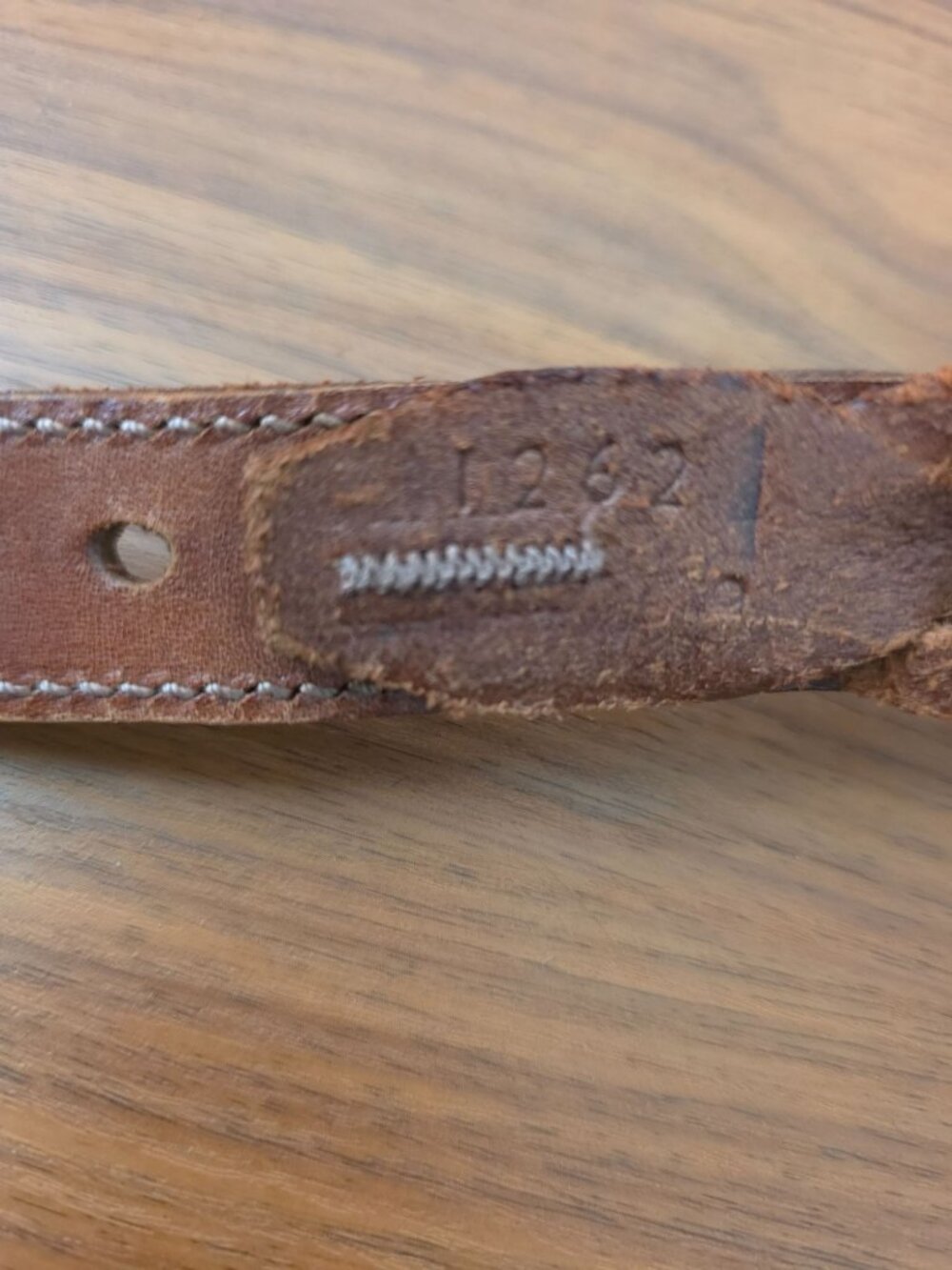 Vintage Sony Studios Wardrobe x Polo Ralph Lauren Braided Brown Leather Belt 36 - Picture 6 of 9